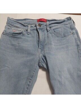 Guess Lincoln Slim Straight Light Blue Denim Jeans Size 31x30
